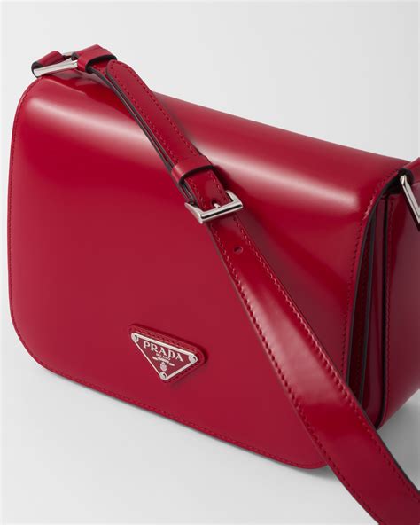 pink prada shoulder bag|prada triangle leather shoulder bag.